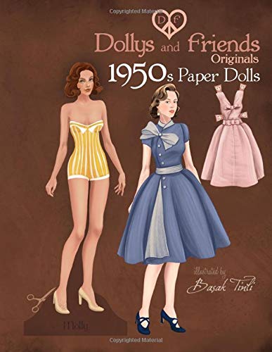 9781795219112: Dollys and Friends Originals 1950s Paper Dolls: Fifties Vintage Fashion Paper Doll Collection (Dollys and Friends ORIGINALS Paper Dolls)