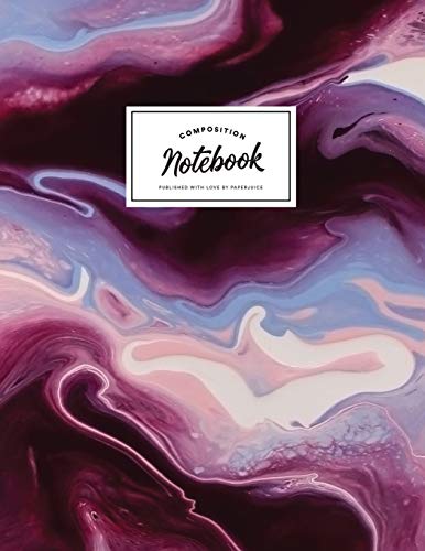 Stock image for Notebook: Beautiful red and blue stone marble | Journal for men and women | ? School supplies ? Personal diary ? Notes | 8.5 x 11 - A4 notebook | 150 pages workbook (Fierce marble collection) for sale by Revaluation Books