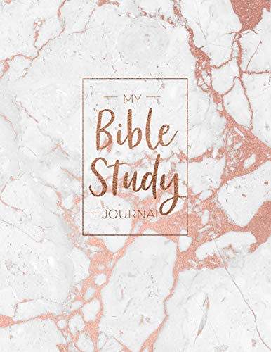 9781795505185: My Bible Study Journal: Beautiful Rose Gold Marble Bible Study and Prayer Journal for Women (Rose Gold Marble Prayer Journals)