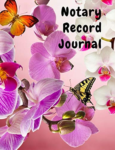 Immagine dell'editore per Notary Record Journal: Notary Public Logbook Journal Log Book Record Book, 8.5 by 11 Large, Orchid Cover venduto da Revaluation Books