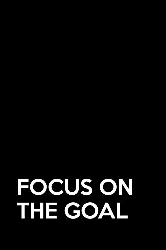 Stock image for Focus on the goal: Yearly 6x9 inch productivity journal, daily goal planner and organizer, helps you accomplishing your goals within a year. for sale by Revaluation Books
