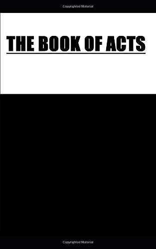 Stock image for THE BOOK OF ACTS for sale by ThriftBooks-Atlanta