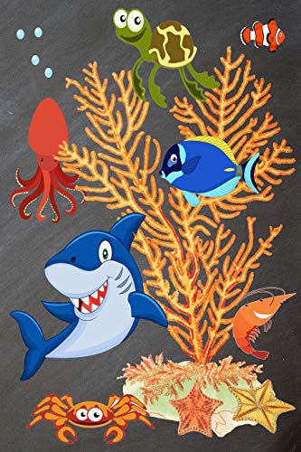 Stock image for Sea Creatures HEXAGON PAPER: HEXAGON PAPER Deep Sea Creatures: Sea Animals Marine Life Prehistoric Creatures 100 Pages Blank HEX SMALL Notebook for Kids and Adults Fun for School Office or Home for sale by Revaluation Books