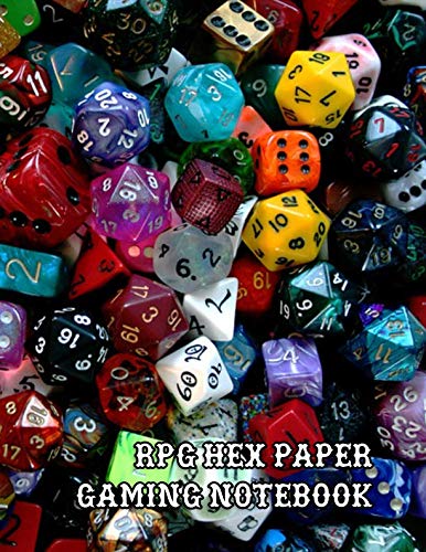 9781796705430: RPG Hex Paper Gaming Notebook: (200 Pages) Blank Hexagonal Journal for Mapping Strategies : Small & Large Hex Pages Strategy Map Making for Tabletop Gaming : Hex Grid Battle Maps