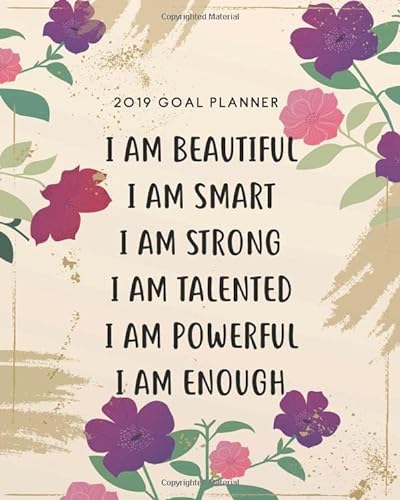 9781796871760: 2019 Goal Planner: Goal Setting Planner and Organizer with Inspirational and Motivational Quotes on Cover, 120 pages, 8x10 inches (Goal Setting Journals and Planners Series)
