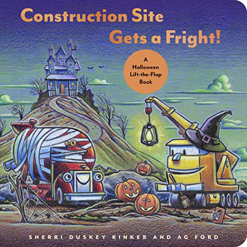 Beispielbild fr Construction Site Gets a Fright!: A Halloween Lift-the-Flap Book zum Verkauf von SecondSale