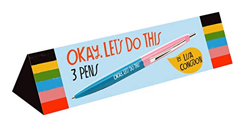 9781797206844: Okay, Let's Do This 3 Pens (Lisa Congdon x Chronicle Books)