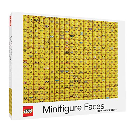 Stock image for Lego Minifigure Faces Puzzle: 1000-piece for sale by Revaluation Books