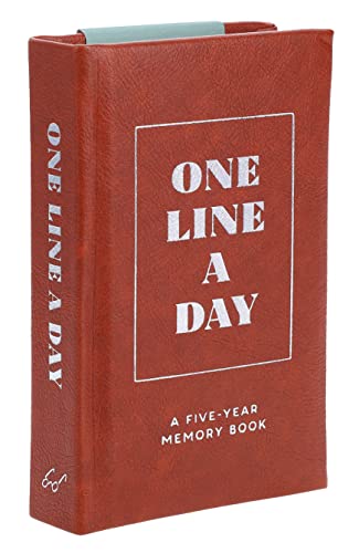 Imagen de archivo de Vegan Leather One Line a Day: A Five-Year Memory Book a la venta por Bookoutlet1