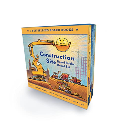 Stock image for Construction Site Board Books Boxed Set (Goodnight, Goodnight, Construc) for sale by Book Deals