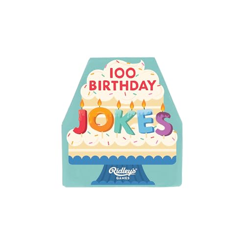 Imagen de archivo de Ridley's Games: 100 Birthday Jokes - Super Silly Jokes for Kids - 100 Unique Jokes to make the whole family laugh - Great Birthday Gift / Birthday Activity - Ages 6+ a la venta por Lakeside Books