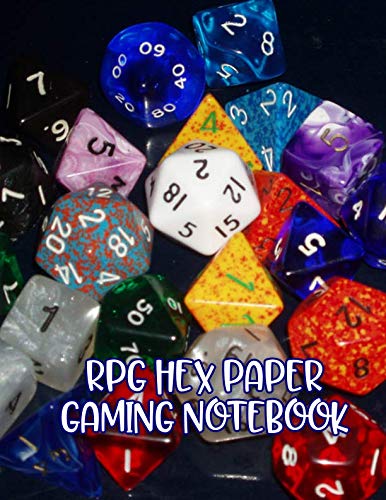9781797588735: RPG Hex Paper Gaming Notebook: (200 Pages) Blank Hexagonal Journal for Mapping Strategies : Small & Large Hex Pages Strategy Map Making for Tabletop Gaming : Hex Grid Battle Maps