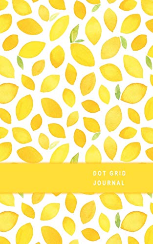 Stock image for Dot Grid Journal: Lemon Citrus Cover Personal Notebook, 5 x 8 Size 120 Numbered Dot Grid Pages for sale by Revaluation Books