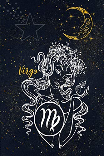 Imagen de archivo de Virgo: Horoscope Zodiac Notebook Journal Diary 6" x 9" Wide Ruled Blank Line Paper 130 Pages a la venta por Revaluation Books