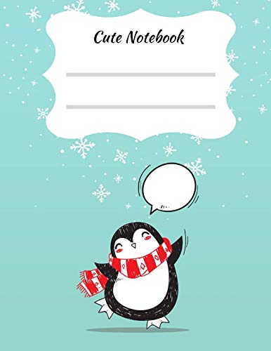 Stock image for Cute Notebook: Penguin 100 pages, 8.5" x 11" | Large, College lined, softcover (Composition Book, Journal, Diary) (Cute Notebooks) for sale by Revaluation Books