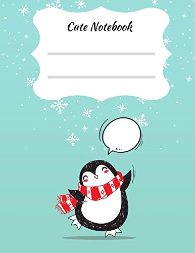 Stock image for Cute Notebook: Penguin 200 pages, 8.5" x 11" | Large, College lined, softcover (Composition Book, Journal, Diary) (Cute Notebooks) for sale by Revaluation Books