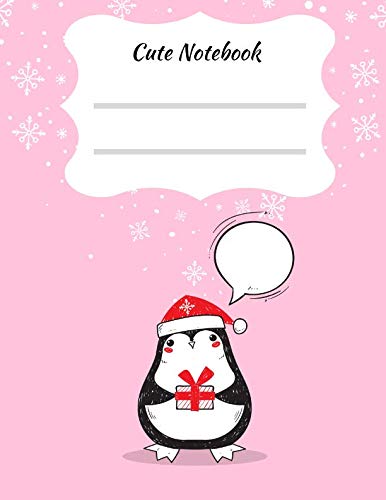 Stock image for Cute Notebook: Penguin 100 pages, 8.5" x 11" | Large, College lined, softcover (Composition Book, Journal, Diary) (Cute Notebooks) for sale by Revaluation Books