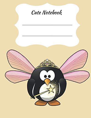 9781798073025: Cute Notebook: Penguin 100 pages, 8.5" x 11" | Large, College lined, softcover (Composition Book, Journal, Diary)