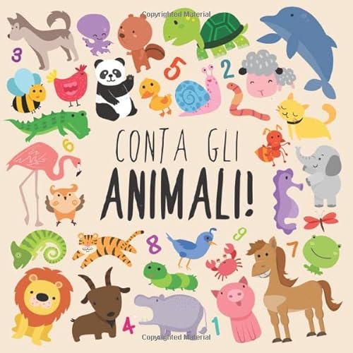 Conta gli animali!: Un divertente libro di puzzle illustrato per bambini di  2-5 anni! - Per I Piccoli, Libri: 9781798117743 - AbeBooks