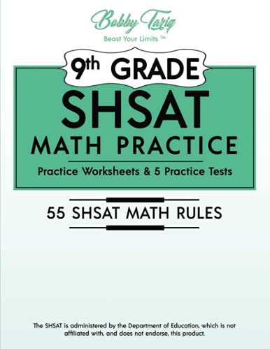 Stock image for 9th GRADE SHSAT: 5 Practice Tests | Bobby Tariq for sale by Byrd Books