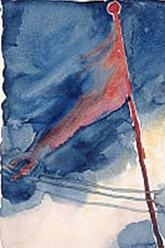 Beispielbild fr Journal: The Flag (Watercolor): A Simple Lined Journal zum Verkauf von Revaluation Books