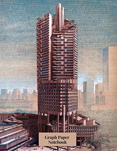Imagen de archivo de Graph Paper Notebook: Architecture City Towers Buildings Drawings Plans Designs Singapore Themed Notebook - 5 x 5 Graph Paper - 120 Pages (60 Sheets) - 8.5" x 11" - Glossy Paperback Cover a la venta por Revaluation Books