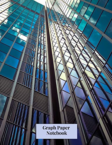 9781798501610: Graph Paper Notebook: Architecture City Towers Skyscrapers Buildings Drawings Plans Designs Themed Notebook - 5 x 5 Graph Paper - 120 Pages (60 Sheets) - 8.5" x 11" - Glossy Paperback Cover