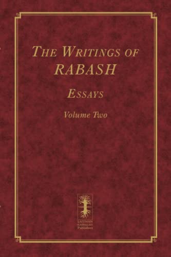 Beispielbild fr The Writings of RABASH: Essays Volume Two (The Writings of Rabash - 8 volumes) zum Verkauf von Lucky's Textbooks
