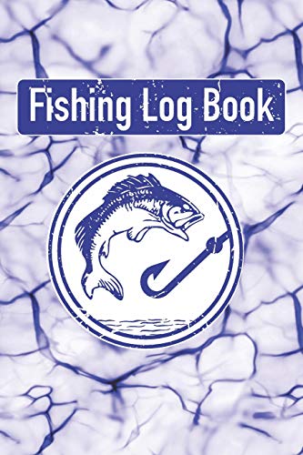 Stock image for Fishing Log Book: Dark Blue Marble Theme - Notebook For The Serious Fisherman To Record Fishing Experiences (Dark Blue Marble Fishing Series) for sale by Revaluation Books