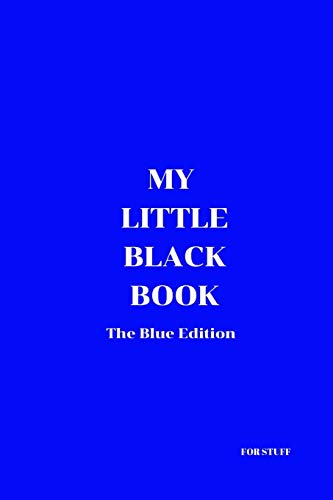 Imagen de archivo de My Little Black Book: The Blue Edition a la venta por Revaluation Books