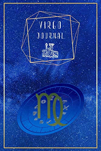 Stock image for Virgo Journal: Blank Virgo Virgin Zodiac Sign Journal to Write in for Creative Virgos (6x9, 110 pages) (Zodiac Zone) for sale by Revaluation Books