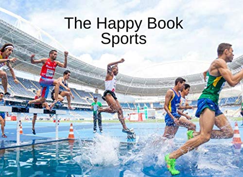 Stock image for The Happy Book Sports: A picture book gift for Seniors with dementia or Alzheimers patients. 40 colourful photos of different sports labelled in large print. for sale by WorldofBooks
