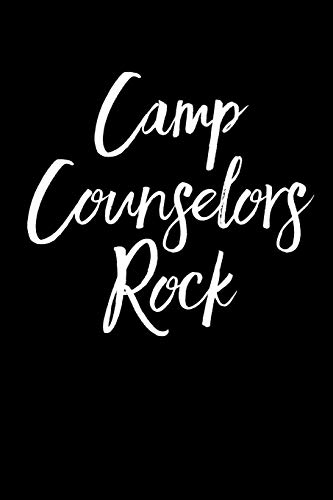 Stock image for Camp Counselors Rock: Blank Lined Journal for sale by Revaluation Books