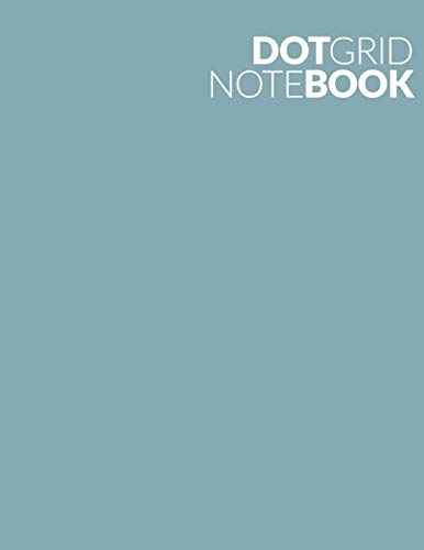 Stock image for Dot Grid Note Book: Aqua Cover 120 Page 8.5 x 11 Dot Grid Bullet Note Book Journal for sale by Revaluation Books