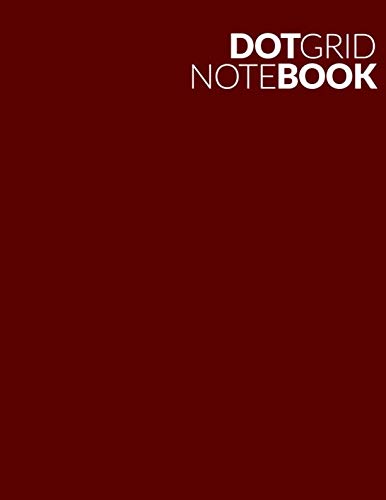 Stock image for Dot Grid Note Book: Berry Red Cover 120 Page 8.5 x 11 Dot Grid Bullet Note Book Journal for sale by Revaluation Books