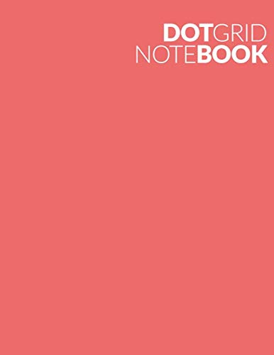 Stock image for Dot Grid Note Book: Coral Cover 120 Page 8.5 x 11 Dot Grid Bullet Note Book Journal for sale by Revaluation Books