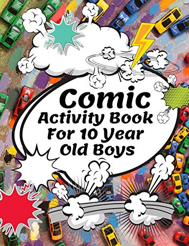 9781799000457: Comic Activity Book For 10 Year Old Boys: Perfect for Drawing  Sketching Storytelling Comics Cartoons, Great for Adults Kids Boys Girls  100 Pages, Blank White Paper  inches - UK Comic, Cooper: 1799000451 -  AbeBooks