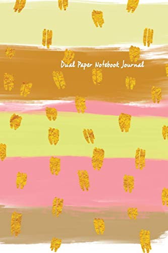 Beispielbild fr Dual Paper Notebook Journal: Half College Ruled-Half Graph 5x5 Paper Styles on One Sheet To Get Creative: Coordinate, Grid, Squared, Math Paper, Plot Designs, Craft Projects, Write Accompanying Notes, Draw Sketches, Diary Journal Organizer zum Verkauf von Revaluation Books