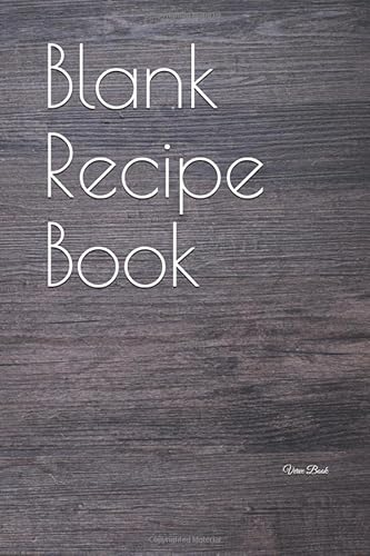 Stock image for Blank Recipe Book: Vegetable Blank Recipe Book Journal to Write In Favorite Recipes 6" x 9" 100 page for sale by Revaluation Books