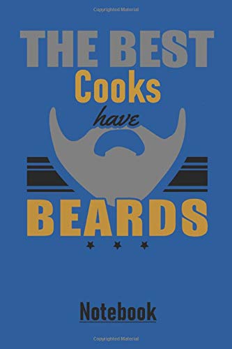 9781799296775: THE BEST Cooks have BEARDS Notebook: Large dotted matrix notebook with 120 pages in 6x9 inches. Perfect as a present for Christmas, Easter, birthday ... notes in. For men, women, boys and girls.