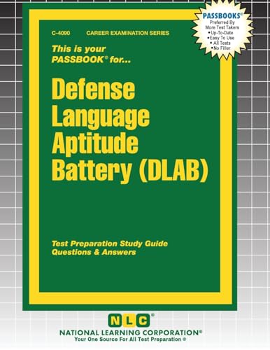 9781799340904: Defense Language Aptitude Battery (DLAB) (Career Examination)