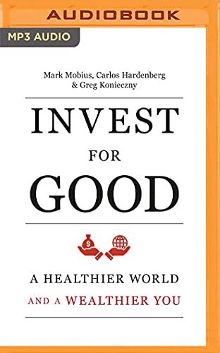 Imagen de archivo de Invest for Good: Increasing Your Personal Well-Being While Changing the World a la venta por Buchpark