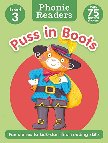 9781800221352: Phonic Readers Age 4-6 Level 3: Puss in Boots