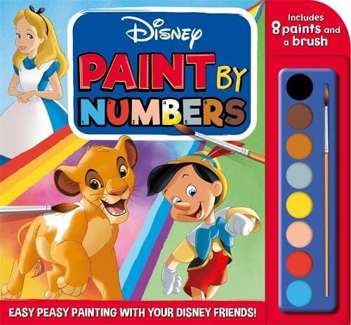 Stock image for Disney paint by numbers for sale by MusicMagpie