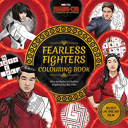 Stock image for Marvel Studios: Shang Chi & the Legend of the Ten Rings: Fearless Fighters Colouring Book (Based on the Hit Film) for sale by WorldofBooks