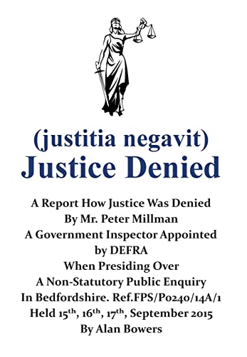 Stock image for Justice Denied for sale by WorldofBooks