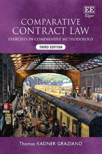 Stock image for Comparative Contract Law: Exercises in Comparative Methodology for sale by Books From California