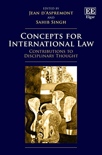 Beispielbild fr Concepts for International Law: Contributions to Disciplinary Thought zum Verkauf von Books From California