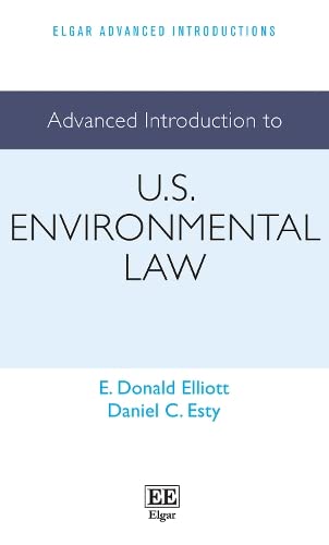 Stock image for Advanced Introduction to U.S. Environmental Law (Elgar Advanced Introductions series) for sale by Red's Corner LLC