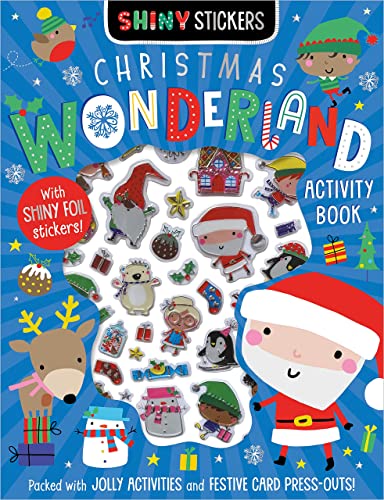 Beispielbild fr Shiny Stickers Christmas Wonderland - Christmas Activity Book zum Verkauf von WorldofBooks